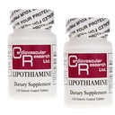 Herz-Kreislauf-Forschung Lipothiamin B Supplement 240 Tabletten - Vitamin B1 Jetzt mit Alpha Lipsäure - 2 X 120 Zähler