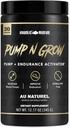 Anabolic Warfare Pump-N-Grow Muscle Pump Supplement Caffeine Free Pre Workout with L-Citrulline, L-Arginine, Beta-Alanine (Au Naturel – 30 Servings)