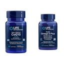 Life Extension Super Ubiquinol CoQ10 mit Enhanced Mitochondrial Support & Super Omega-3 Plus EPA/DHA Fish Oil, Sesam Lignans, Olive Extract, Krill & Asta