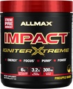 AllMAX Nutrition - Igniteur d'impact poudre pré-entraînement - avec le malate de citrulline, bêta - Alanine, caféine, taurine et bêtaine anhydre (Pineapple Mango)