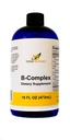Vitamin B-Komplex, Super B Komplexe Vitamine mit Vitamin C Flüssigkeit, 16 oz - Alle B Vitamine einschließlich B1, B2, B3, B5, B6, B7, B9, B12, Folsäure, Niacin, Biotin, Alkoholfrei - Kräuter-Science