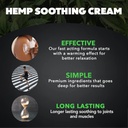 Super Natural Goods Magic Hemp Cream Maximum Strength (8oz) mit Hanföl, Arnica, Turmeric & Menthol – Cooling Rub für Rücken, Neck, Knie, Schultern und Muskeln – Feuchtigkeitsspendende und Refreshing Cream