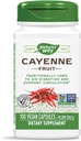 Nature's Way Cayenne Fruit, 100 Vegetarische Kapseln