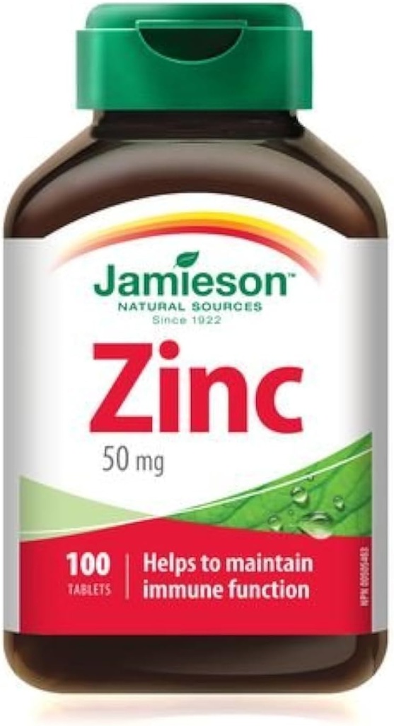 Jamieson Zink 50 mg, 100 Tabletten