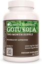 Remedys Ernährung Gotu Kola (Brahmi) | 1.000 mg, 60 Vegan Kapseln pflanzliche Nahrungsergänzung | Zwei Monate Versorgung