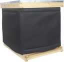 Bienen Hive Wrap, Winter Hives Beekeeping Supps fit 1 Deep Hives mit 1 Medium Hive Box, Winter Protection Cover 600D Oxford Insulated Cover, Leicht, Wiederverwendbar (81"x15.7")