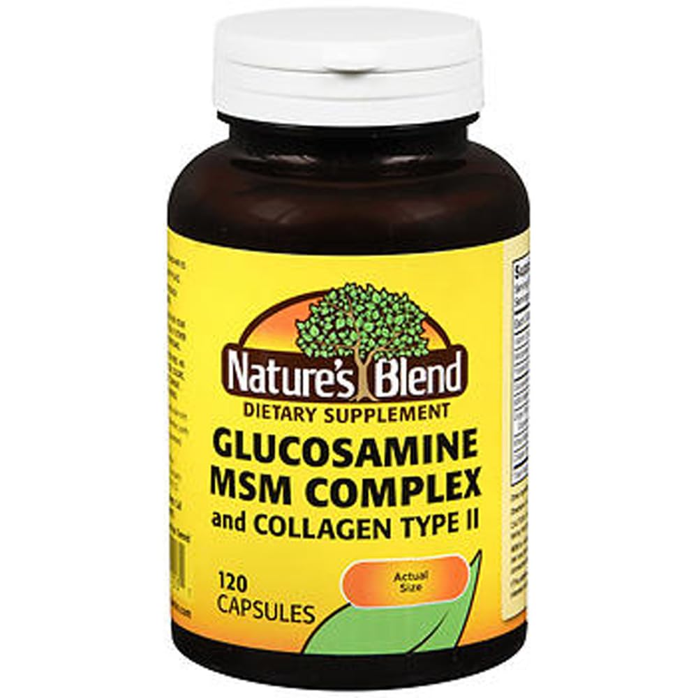 Mélange naturel GLUCOSAM/MSM CMPLX TB 120, 079854011531
