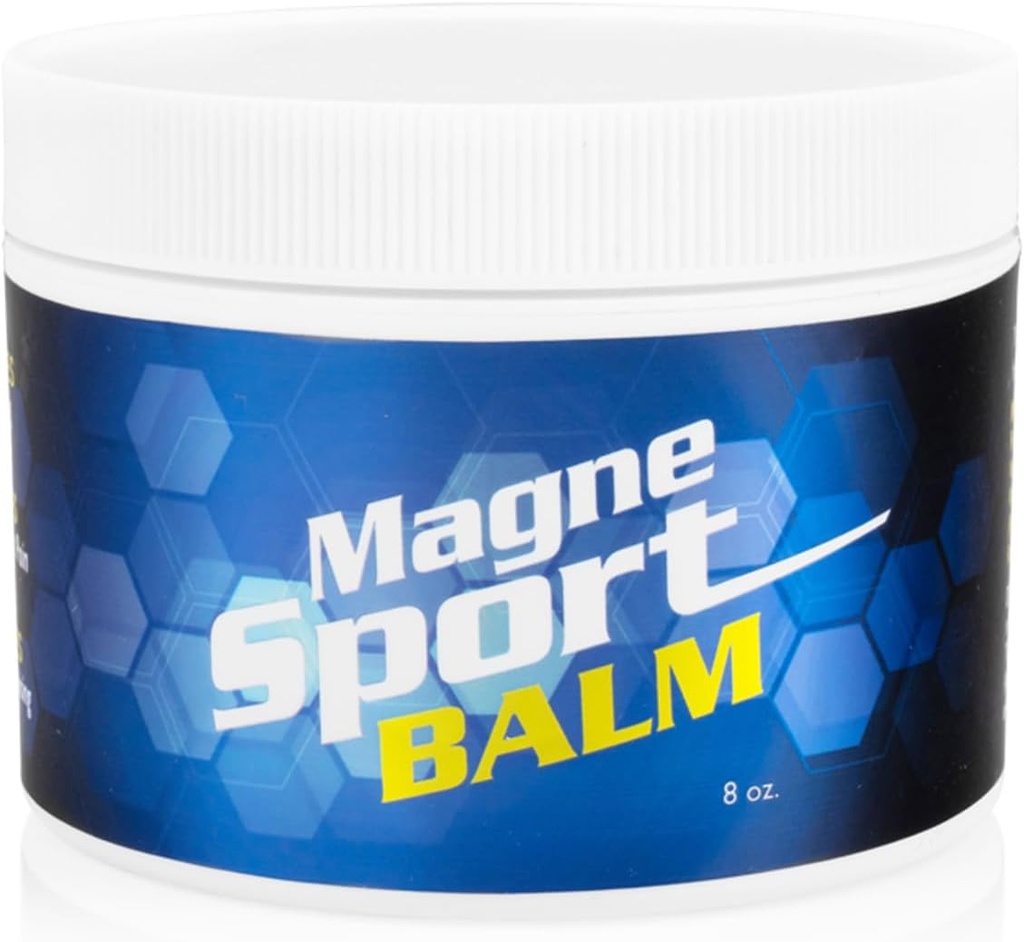 MagneSport Topical Magnesium Balm für Athletische Erholung - 8oz Jar
