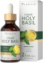 Carlyle Holy Basil Tincture | 2 Fl Oz | Liquid Extract Supplement | Tulsi Leaf | Vegetarische Tropfen | Non-GMO, Glutenfrei