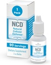Waiora NCD Zeolite Liquid Drops – Pure Zeolite Binder pour Immune Boost, Gut Cleanse, pH Balance, Meilleur supplément liquide pour les hommes et les femmes, pH Balance, gouttes nettoyantes (0,5oz, 90 portions)