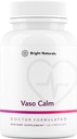 Vaso Calm - Healthy Blood Balance Supplement - Eigenschaften Fermented Knoblauch, Celery and Grape Seed Extract, Hibiscus und Vitamin K2 - Made in USA