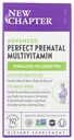 Nouveau chapitre Vitamines prénatales parfaites, Vitamines prénatales organiques, Ingrédients non OGM pour bébé et maman en santé - Folate (méthylfolate), Fer, Vitamine D3, Fermenté avec des aliments entiers et probiotique, 192 nombre