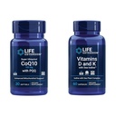 Life Extension Super Ubiquinol CoQ10 mit PQQ, CoQ10, PQQ & Vitamine D und K mit Sea-Iodin, Vitamin D3, Vitamin K1 und K2