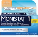 MONISTAT 1-Dose Hefe-Infektion Behandlung, 1 Ovule Insert & externe Itch Cream