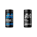 MuscleTech Muscle Building & Multivitamin Supplement Bundle - Nitric Oxid Booster und Muskel Gainer mit 400mg Peak ATP, 60 Pillen & Platinum Multivitamin, 180 ct