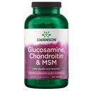 Swanson Glucosamine Chondroitin MSM (Methylsulfonylmethan) 3-in-1 Formel Joint Mobility Flexibility Comfort Cartilage Connective Tissue Health Support Nahrungsergänzung 240 Tabletten (Tabs)