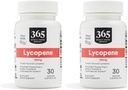 Ganze Lebensmittelmarkt 365, Lycopin 20 mg, 30 Count (Pack von 2)