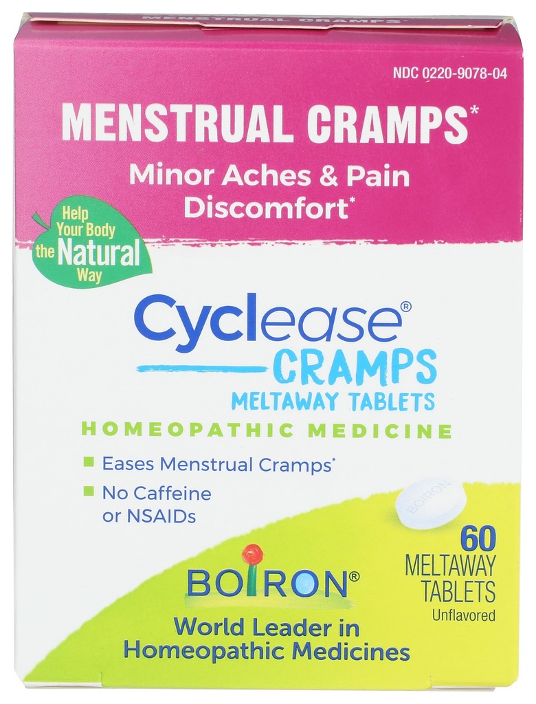 Boiron Cyclease Cramp Tabletten, 60 Ct
