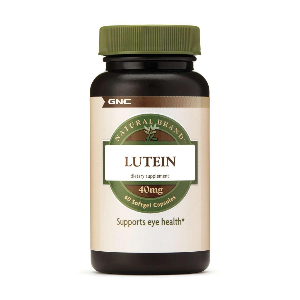 GNC Lutein 40mg, unterstützt Augengesundheit, 60 Softgels