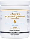 Simplesa AAKG Arginin-Pulver, L-Arginin Alpha-Ketoglutarat-Ergänzung, 2000mg pro Servierung, unterstützt Gehirngesundheit, Gedächtnis, Fokussierung und gesunde Aging-Prozesse, 250g Pulver-Ergänzung