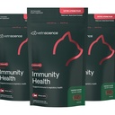 VetriScience Lysine Immunity Health Chews, 250 mg Lysine Plus Immunergänzung für Katzen und Kitten mit Allergien, Niesen, Runny Nase und Wassery Eyes, Huhn, 3 Pack
