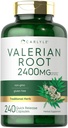 Carlyle Valerian Root Capsules 2400mg | 240 Count | Herb Extract Supplement | Non-GMO, Glutenfrei