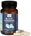 NUF- Organic Black Turmeric 350mg Root Vegan Capsules- US Grown- Gluten Free - Non GMO- Joint Support - Gesunde Entzündungsreaktion - Proper Immunfunktion