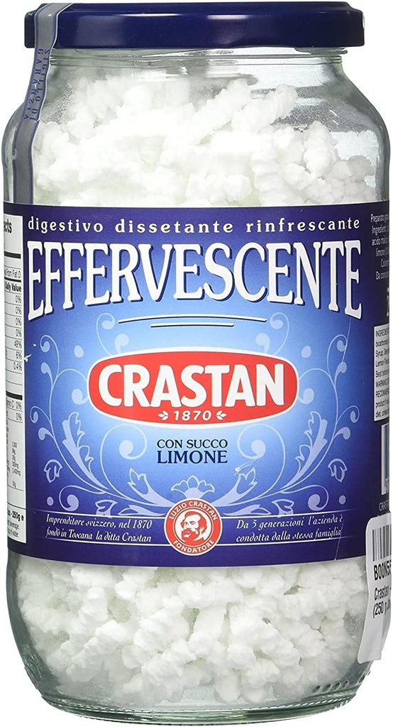 Crastan - antiacide effervescent italien, (3)- 8,82 oz. Boîtes