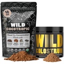 Cocotropic Organic Mushroom Cacao Mix (16oz) & Colostrum Powder (5.22oz) Bundle für Gut Gesundheit und Energie