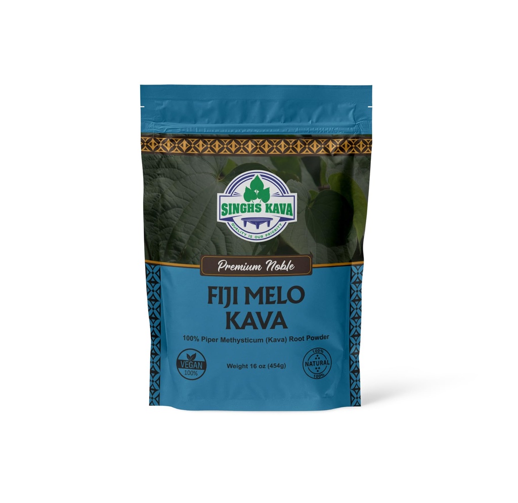 SINGHS Premium Qualität Noble Fijian Kava Root Powder (WAKA) (16 Unze (Pack von 1))
