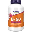 MAINTENANT Aliments suppléments, vitamine B-50 mg, production d'énergie*, santé du système nerveux*, 250 comprimés