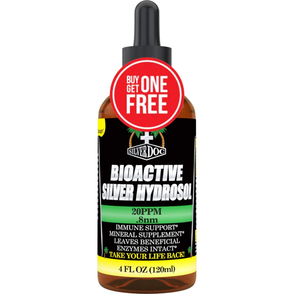 Kolloidales Silber Hydrosol Dropper, natürliche Alternative und Immununterstützung, Mehr Effektive als jedes kolloidale Produkt, 2-4oz Dropper Flaschen, Silber Hydrosol Tropfen