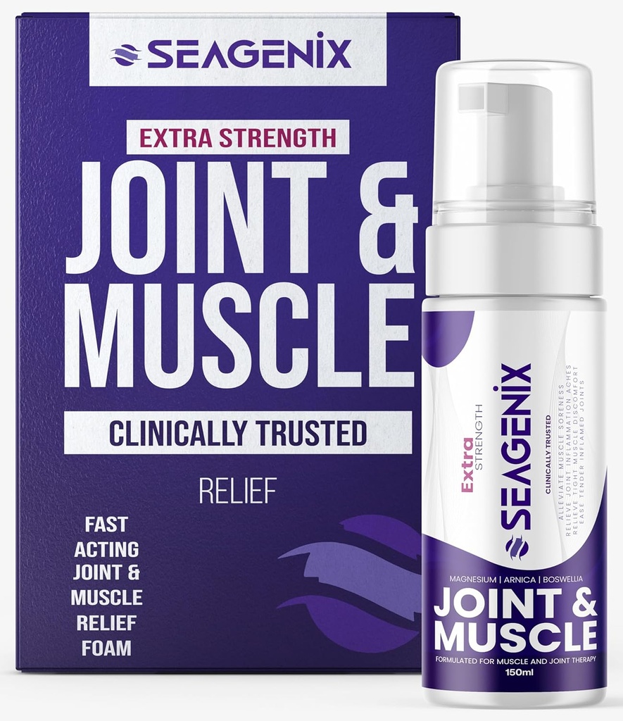 Extra Strength Muscle + Mousse articulaire - Magnésium