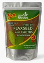 Linaza con Nopal Forte – 8 oz – 100% natürliches Flaxseed & Nopal Cactus Powder – Fiber-Rich Verdauungsunterstützung – Bodenmischung Nahrungsergänzung – Vegan & Non-GMO