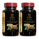 COMPLEXE PROSTATE POUR LES HOMMES - Supplément alimentaire pour la santé de la prostate, extrait de nettle, extrait de Palmetto de scie, extrait de Pygeum africanum, extrait de graines de raisin, extrait de graines de citrouille - 2 bouteilles