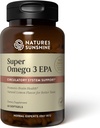 Nature's Sunshine Super Omega 3 EPA 60 Softgelkappen [Pack von 2]
