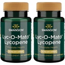 Swanson Lyc-O-Mato Lycopène 10 Milligrammes 60 gels (2 paquets)