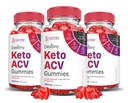 (3 Pack) Destiny Keto ACV Gummies Advanced Formula 1000MG Destiny Keto Gummies Apfel Apfelessig Formuliert mit Granatapfelsaft Pulver B12 Vegan Non GMO 180 Gummys