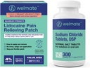 WELMATE Recovery Bundle: Comprimés de chlorure de sodium, 300ct + 4% Lidocaïne Numbing Patch 30 ct