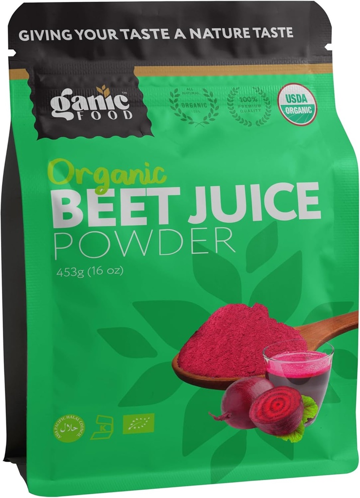 Organic Beet Root Juice Powder, 16 Unzen