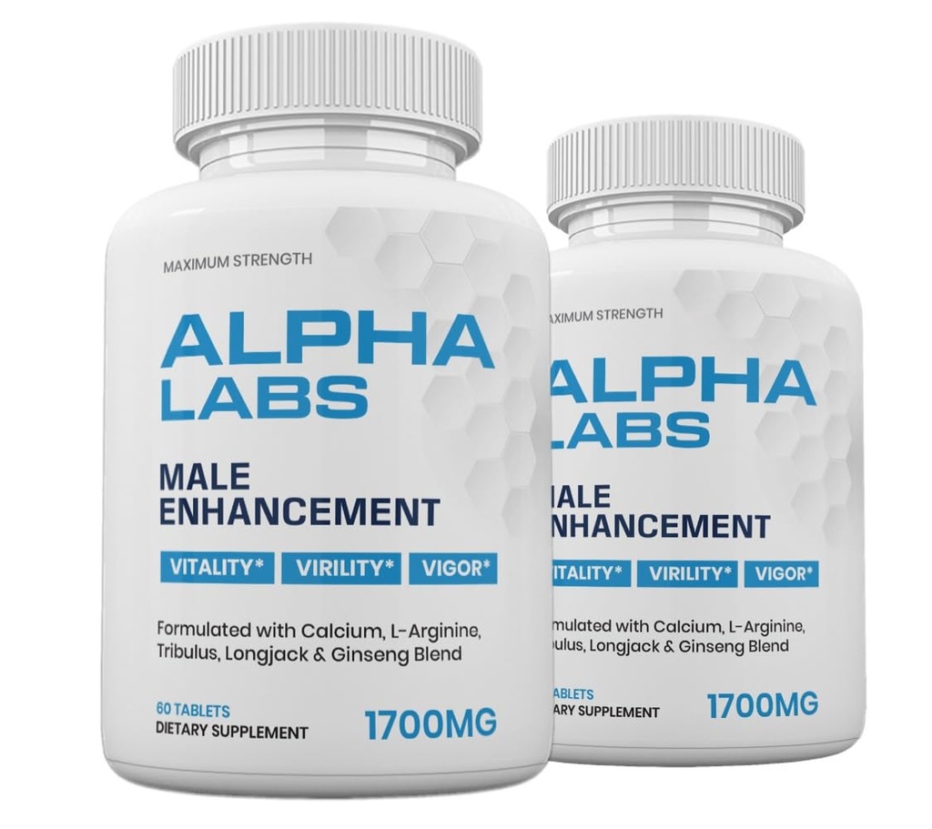 Zonata (2 Pack) Alpha Labs Diät-Ergänzungen für Männer, Natürlich steigern Leistung, Ausdauer und Energie Levels, Natürliche Formel zu erhalten Energie & Performance Levels (120 Tabletten)