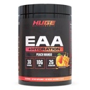 Riesige EAA-Ergänzung, höchste dosierte essentielle Aminosäurepulver, 12,8g EAAs & 8g BCAAs pro Servierung, Muskelwachstum, Erholung & Performance (Peach Mango)