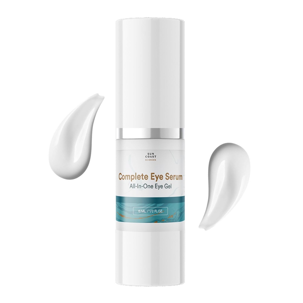 Sun Coast Sciences - Complete Eye Serum von Dr. Mark Rosenberg für Faltenreduktion, Altersflecken Fading, und Unter-Eye Bags Behandlung (Pack von 4)