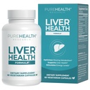 PUREHEALTH RECHERCHE Santé du foie – Nettoyez le foie Détox et le supplément de soutien de réparation- avec le chardon de lait, poudre curcuma, dandelion, artichaut, racine de betterave, gingembre, L Cysteine HCL et plus - 60 capsules