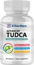Supplément TUDCA générique-Liver Support,Clease Detox&Repair,Ultra Strength Bile Salt TUDCA 1000mg 60 Capsules