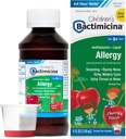 Bactimicina Kinderflüssigkeit - Kindermedizin - Alter 6 und mehr - Süße Kirsche Flavor - 4 Fl OZ