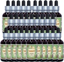 Yarrow (Achillea Millefolium) Glycerit, Organic Dried Flowers Alcohol-Free Liquid Extract (Markenname: HerbalTerra, Proudly Made in USA) 30x2 fl.oz (30x60 ml)