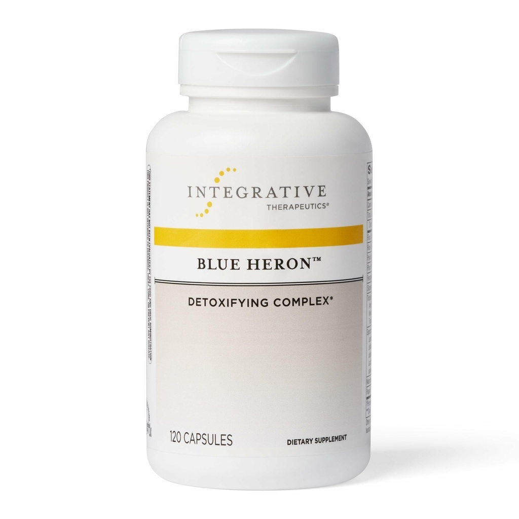 Thérapeutique intégrative Héron Bleu - Supplément digestif qui soutient la fonction du colon et le soutien gastro-intestinal* - Sans lait - 120 capsules (20 portions)