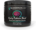 Clarity Prebiotic Blend – Optimieren Sie Gut und Stimmung über die Gut-Brain-Achse – ein Month Supply – einfach zu bedienen, ein Scoop mischt sich mit Flüssigkeit oder Essen – Vegan, Soy-Free, Gluten-Free, Non-GMO