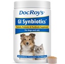Doc Roys GI Synbiotics Probiotic & Prebiotic Granules für Hunde & Katzen – Verdauungs- und Immungesundheitsergänzung mit Live Cultures, BgMOS & Beta Glucans – Chicken Flavor – 454g Granules